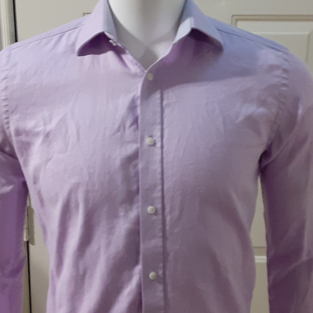 (XXX) Ted Baker pink 16 32/33 button down dress shirt